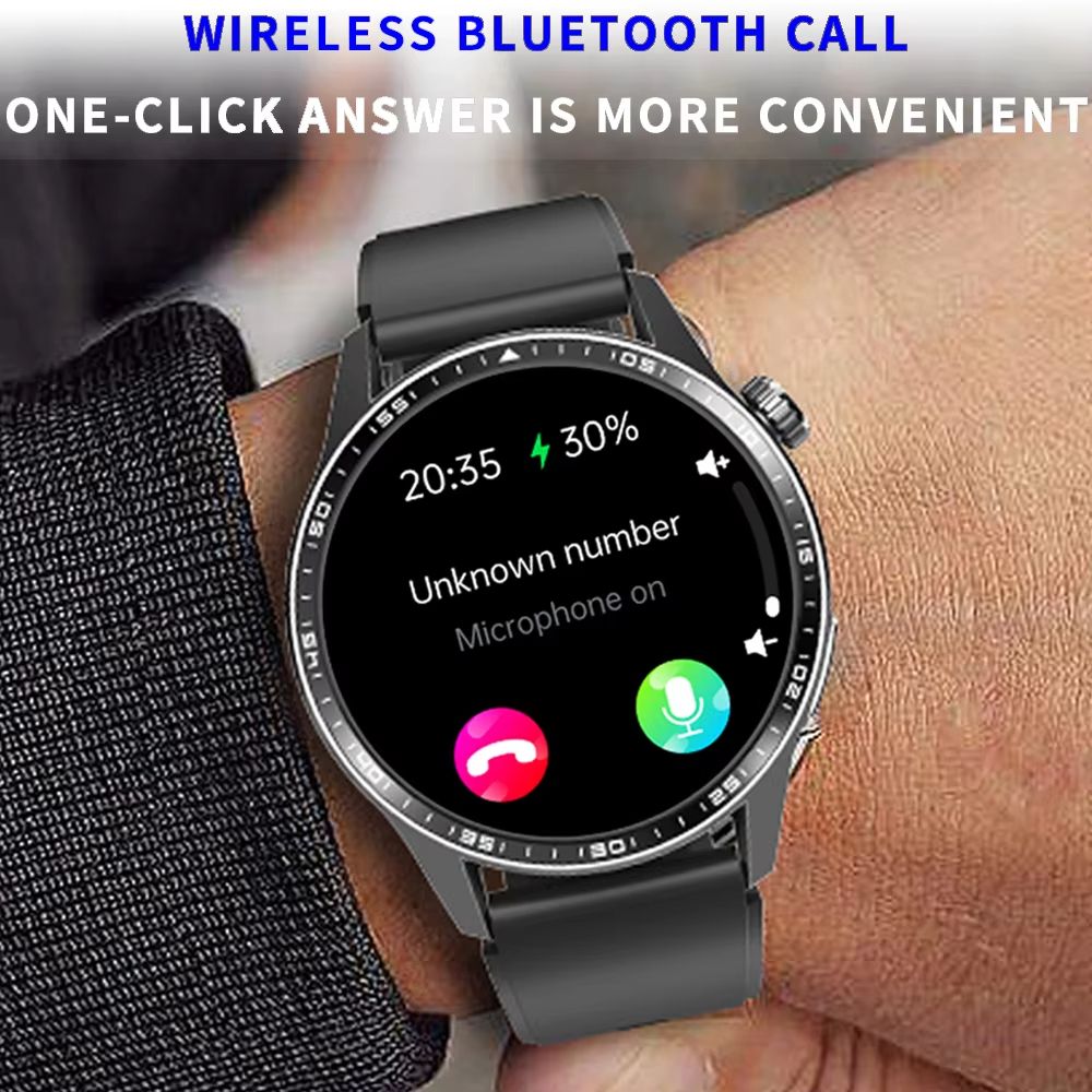 CLAMADO 2025 Hot Sell ECG Blood Sugar Glucose Smartwatch With 1.55 Inch HD Screen Bluetooth Call Smart Watch F400 For Android IOS