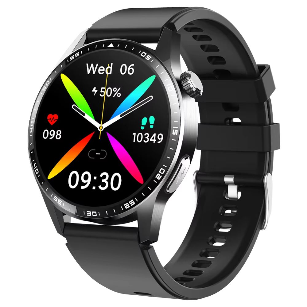 CLAMADO 2025 Hot Sell ECG Blood Sugar Glucose Smartwatch With 1.55 Inch HD Screen Bluetooth Call Smart Watch F400 For Android IOS