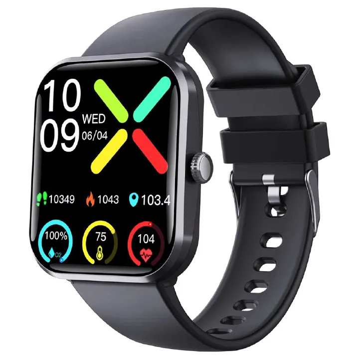 CLAMADO 2025 New Men Women Bluetooth Call Smart Watches 24 Hrs Blood Oxygen Health Monitoring F96 Sport Smartwatch Dropshipping