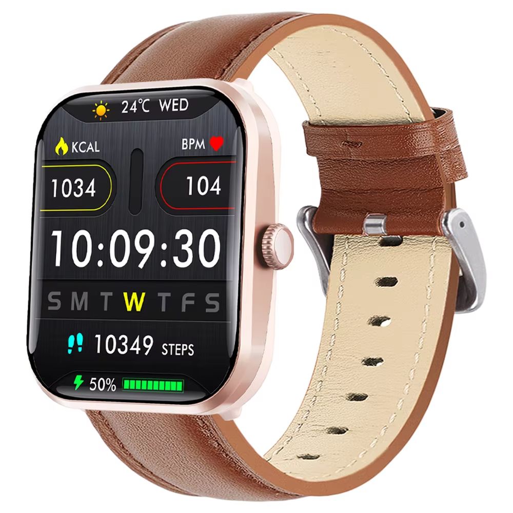 CLAMADO 2025 New Men Women Bluetooth Call Smart Watches 24 Hrs Blood Oxygen Health Monitoring F96 Sport Smartwatch Dropshipping