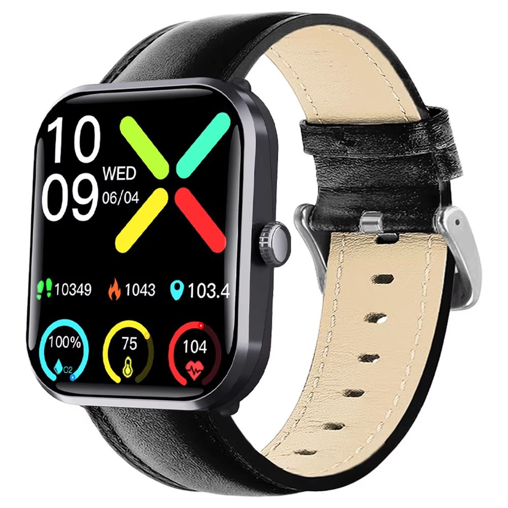 CLAMADO 2025 New Men Women Bluetooth Call Smart Watches 24 Hrs Blood Oxygen Health Monitoring F96 Sport Smartwatch Dropshipping