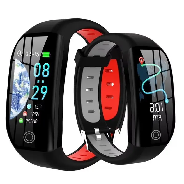 2025 F21 Smart Bracelet GPS Tracker Wristband Blood Pressure Monitor Sleep Tracker Pedometer Bluetooth Band Men Women Watch Best