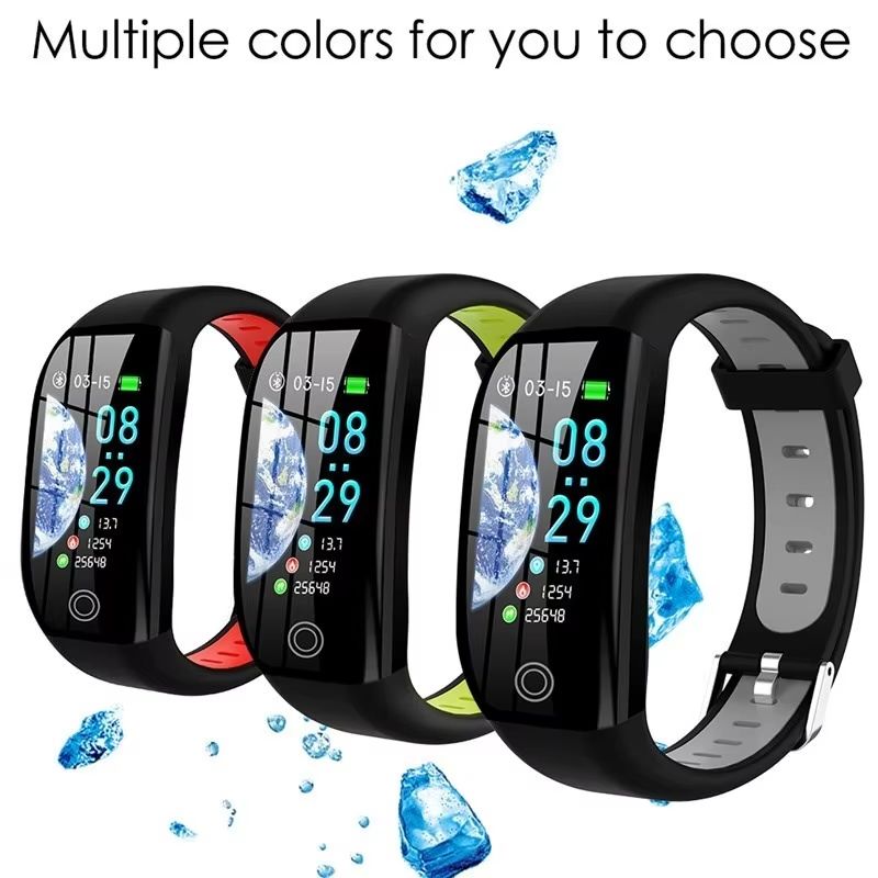 2025 F21 Smart Bracelet GPS Tracker Wristband Blood Pressure Monitor Sleep Tracker Pedometer Bluetooth Band Men Women Watch Best