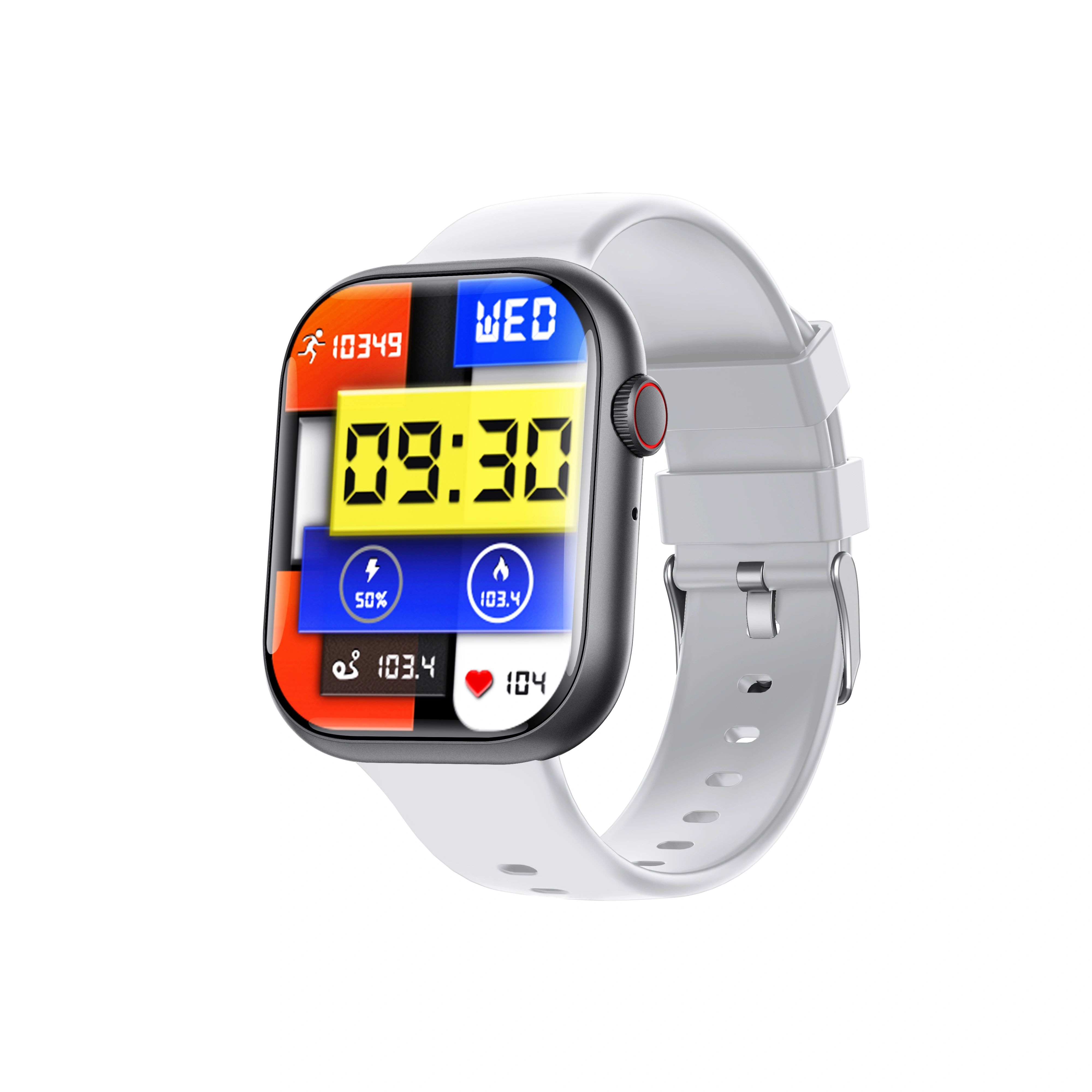 Bluetooth Talking Watch Detecting Blood Sugar Blood Pressure Heart Rate Multi-function SOS Alarm Exercise Pedometer Smart Watch