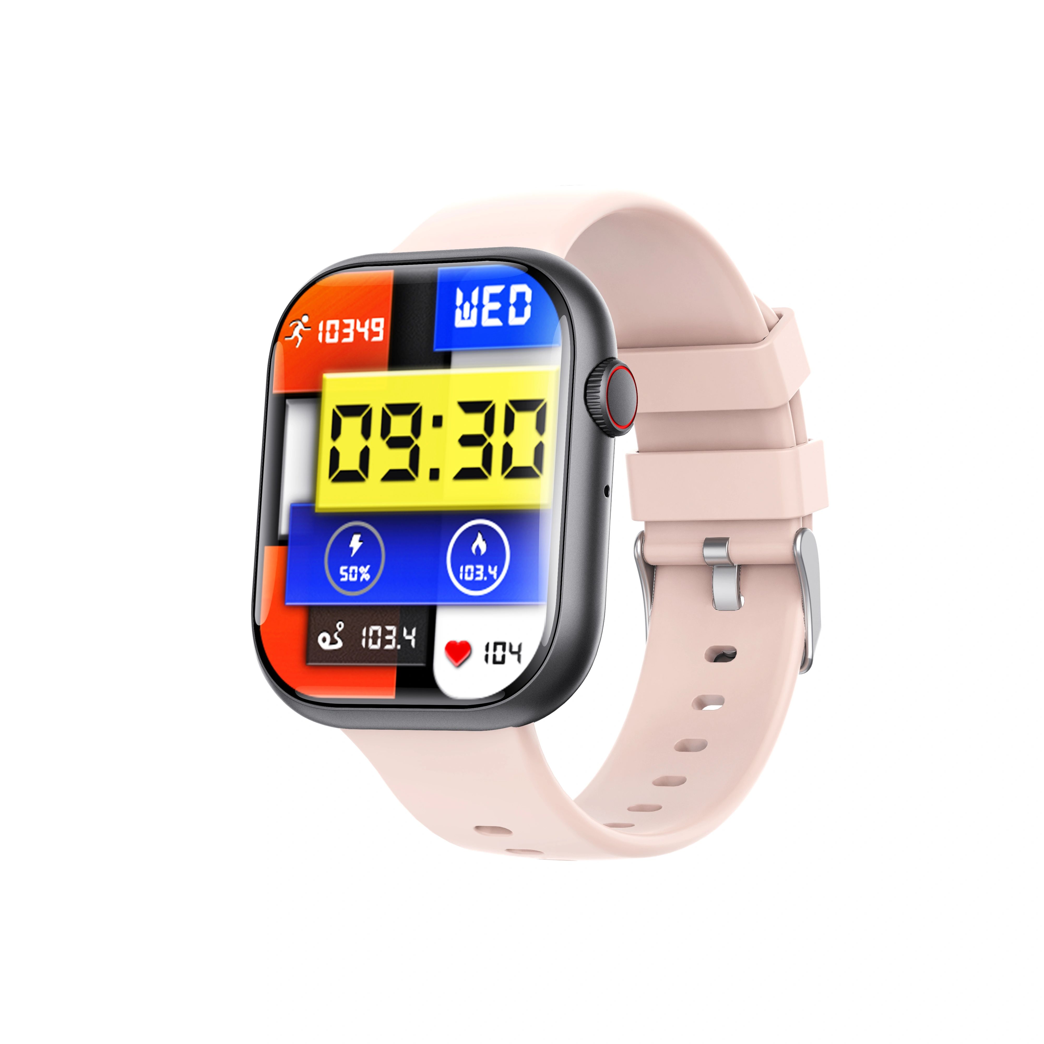 Bluetooth Talking Watch Detecting Blood Sugar Blood Pressure Heart Rate Multi-function SOS Alarm Exercise Pedometer Smart Watch