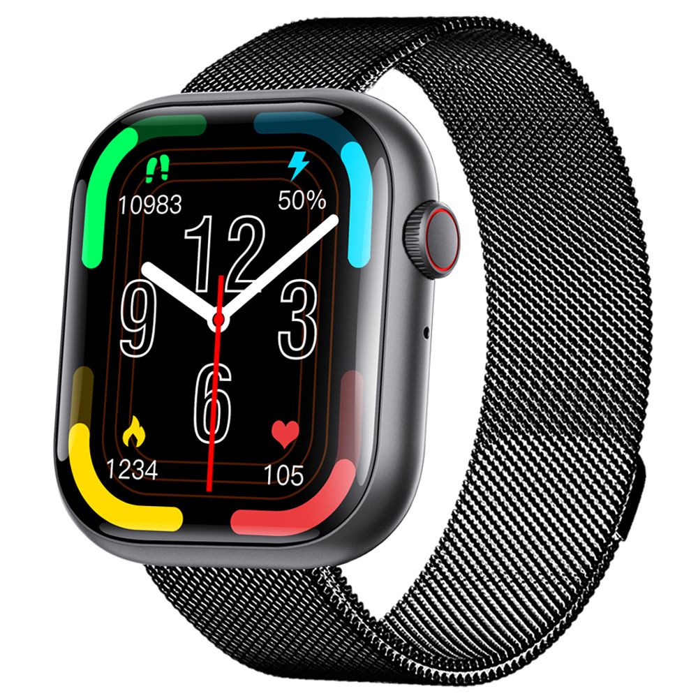 Bluetooth Talking Watch Detecting Blood Sugar Blood Pressure Heart Rate Multi-function SOS Alarm Exercise Pedometer Smart Watch