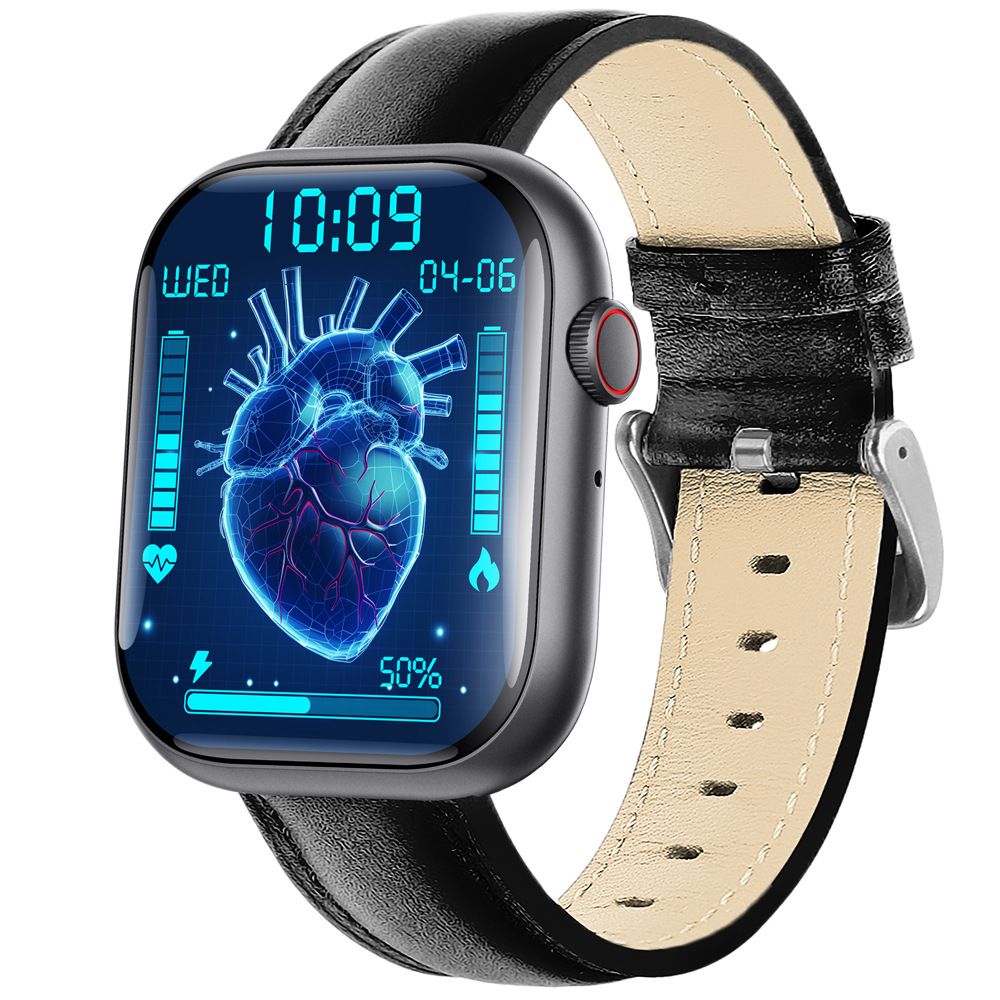 Bluetooth Talking Watch Detecting Blood Sugar Blood Pressure Heart Rate Multi-function SOS Alarm Exercise Pedometer Smart Watch