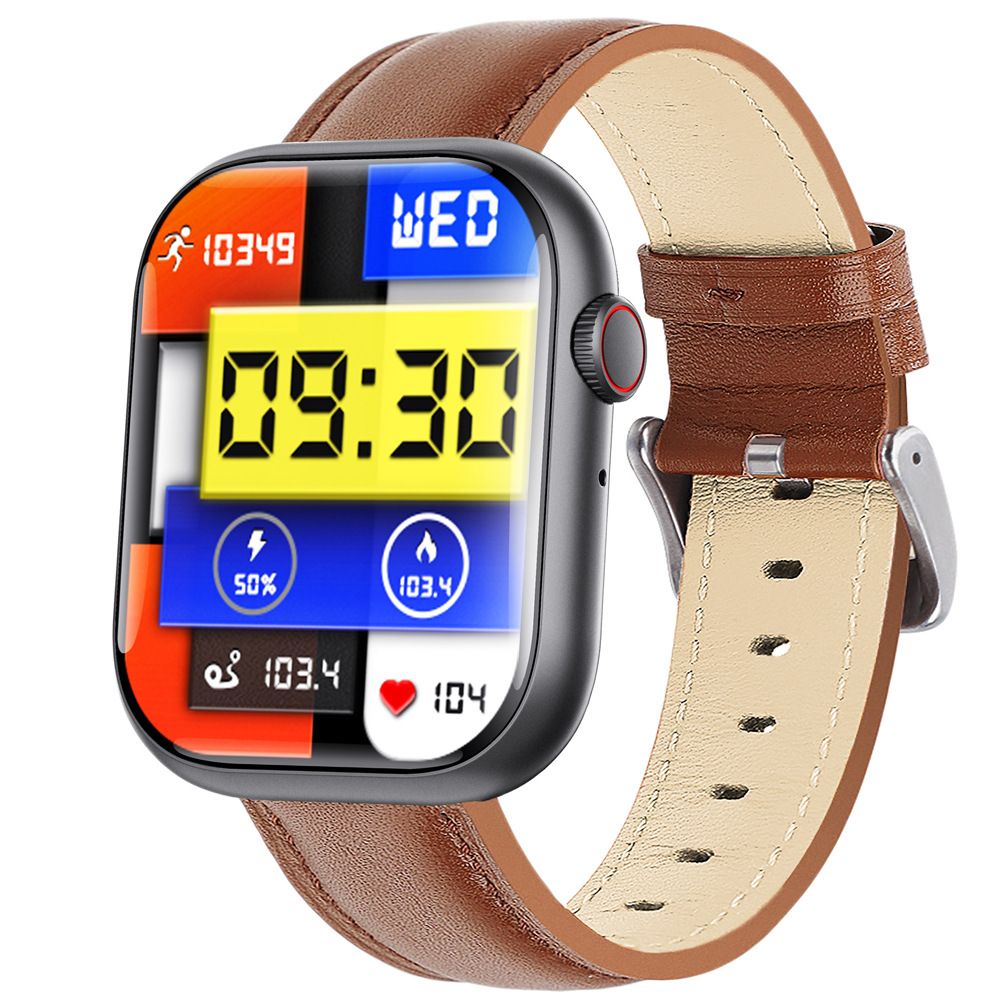 Bluetooth Talking Watch Detecting Blood Sugar Blood Pressure Heart Rate Multi-function SOS Alarm Exercise Pedometer Smart Watch
