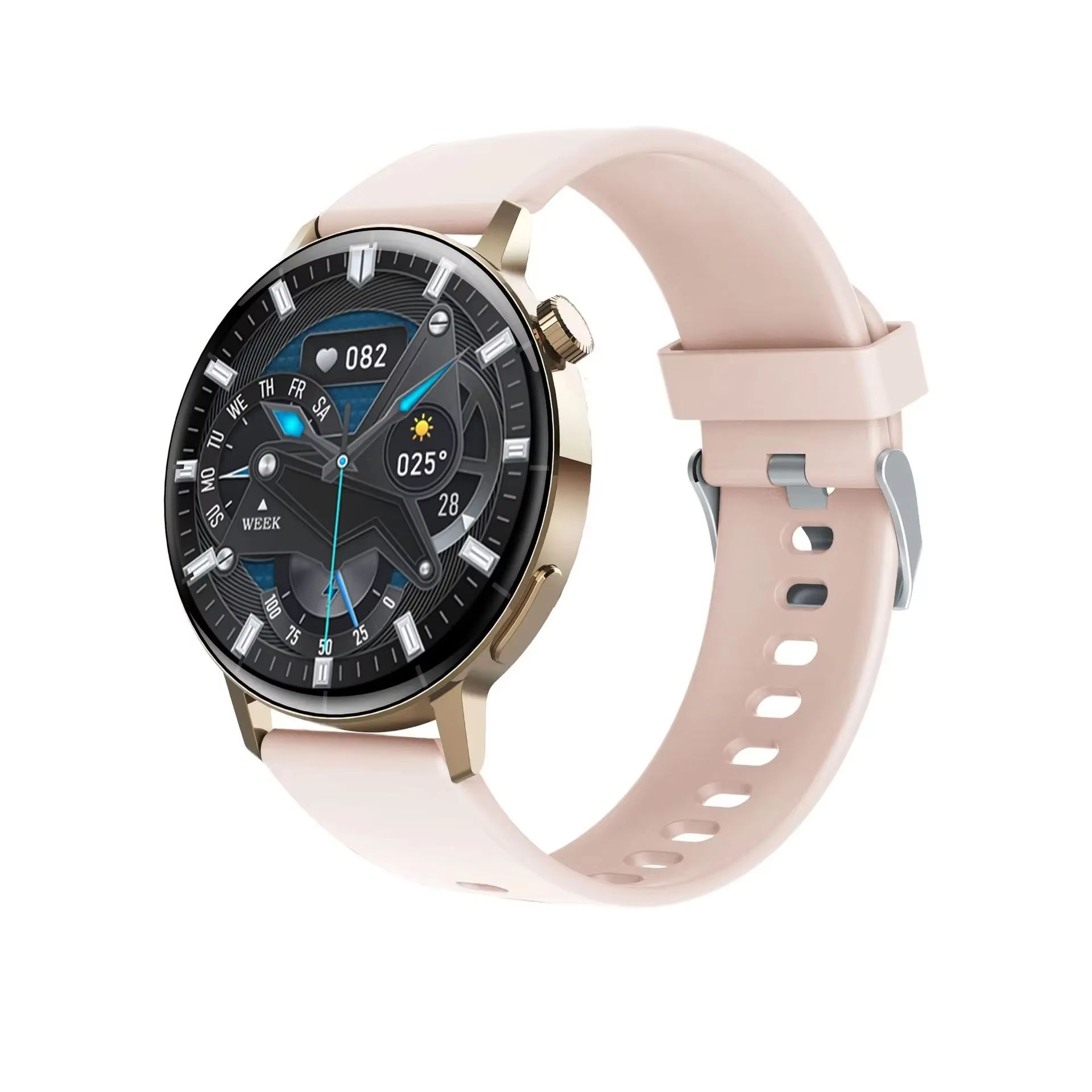CLAMADO F22R Bluetooth Call Sport Smart Watch With Blood Sugar Glucose 24 Hrs Health Monitor Smartwatch For Men Women Dropshipping