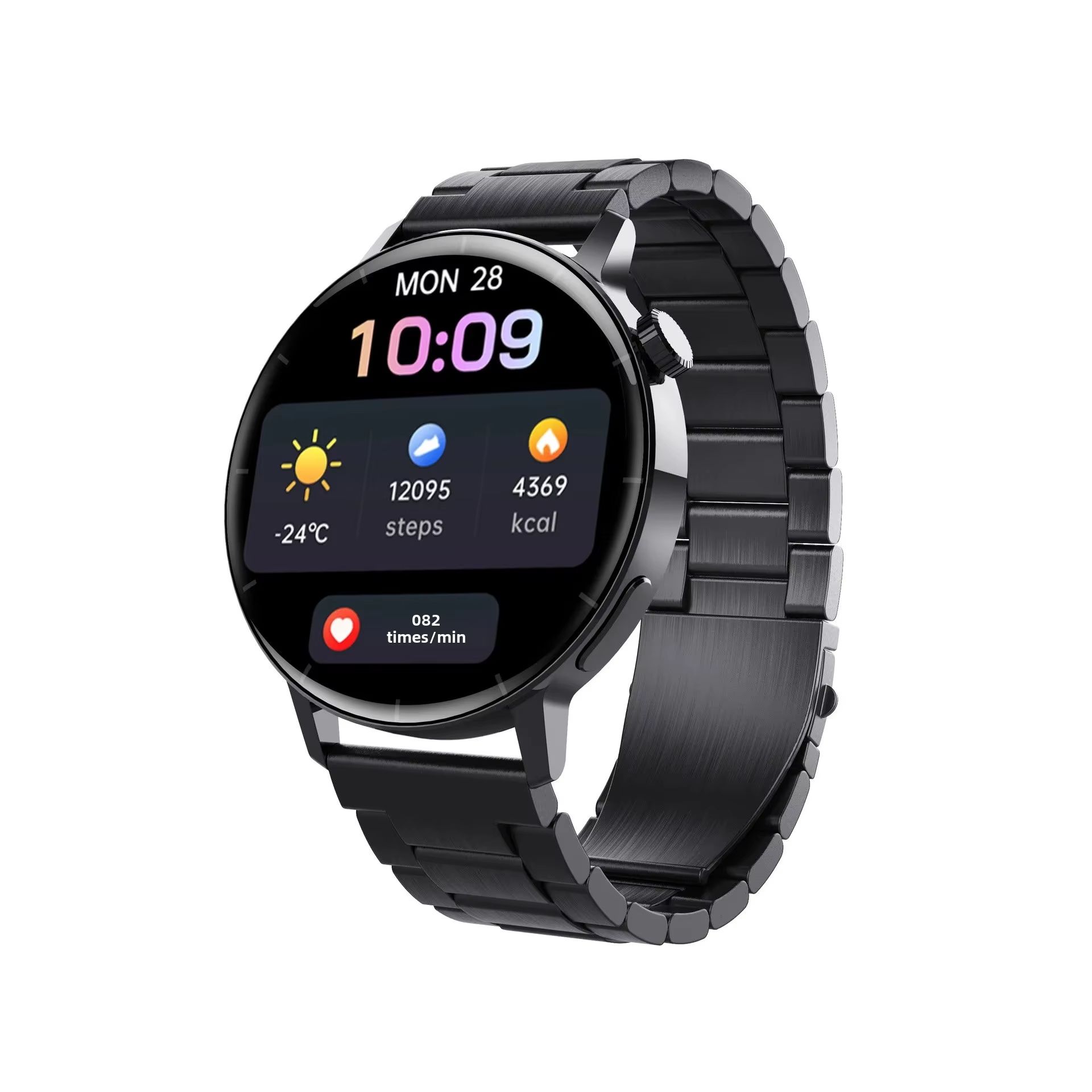 CLAMADO F22R Bluetooth Call Sport Smart Watch With Blood Sugar Glucose 24 Hrs Health Monitor Smartwatch For Men Women Dropshipping