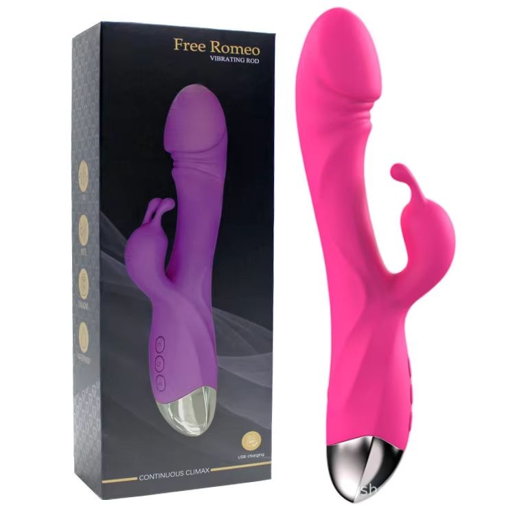Powerful Rabbit Vibrator Women G-Spot Clitoral Stimulator Vagina Nipple Massager Dildo Female Masturbator Adult Sex Toy 18+