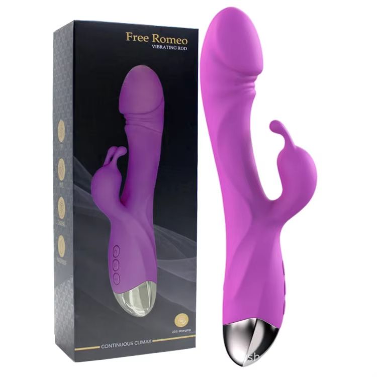 Powerful Rabbit Vibrator Women G-Spot Clitoral Stimulator Vagina Nipple Massager Dildo Female Masturbator Adult Sex Toy 18+