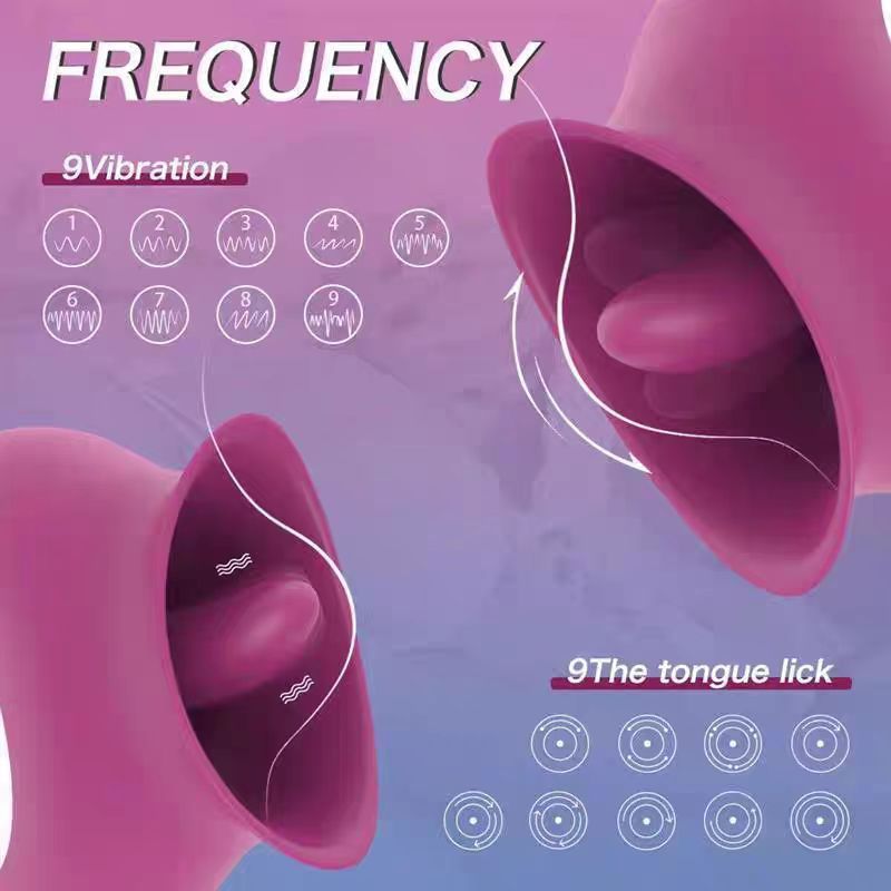 Woman clitoris licker tongue vibrator nipples vagina orgasm sucking massager stimulator female masturbator sex toys for couples - image 5