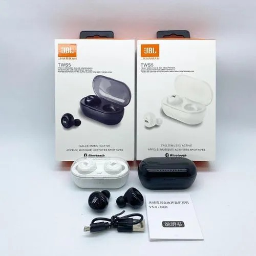 Random Color Original Brand New Jbl TWS5 bluetooth wireless earbuds Bluetooth Earphones TWS Wireless Earphones Dual Stereo Bluetooth 5.0 Earbuds Noise Reduction Jbl TWS 5