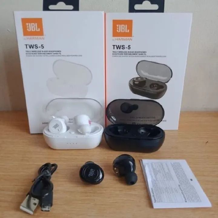 Random Color Original Brand New Jbl TWS5 bluetooth wireless earbuds Bluetooth Earphones TWS Wireless Earphones Dual Stereo Bluetooth 5.0 Earbuds Noise Reduction Jbl TWS 5
