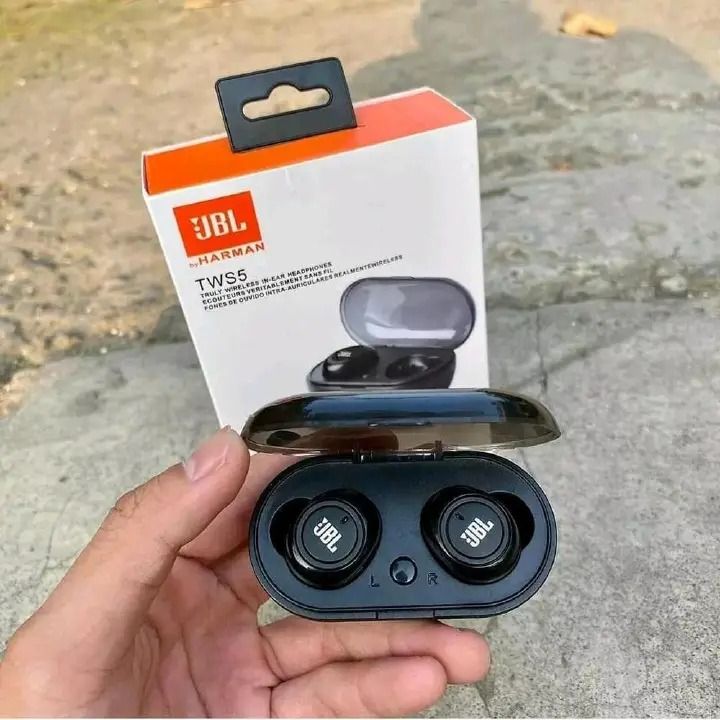 Random Color Original Brand New Jbl TWS5 bluetooth wireless earbuds Bluetooth Earphones TWS Wireless Earphones Dual Stereo Bluetooth 5.0 Earbuds Noise Reduction Jbl TWS 5