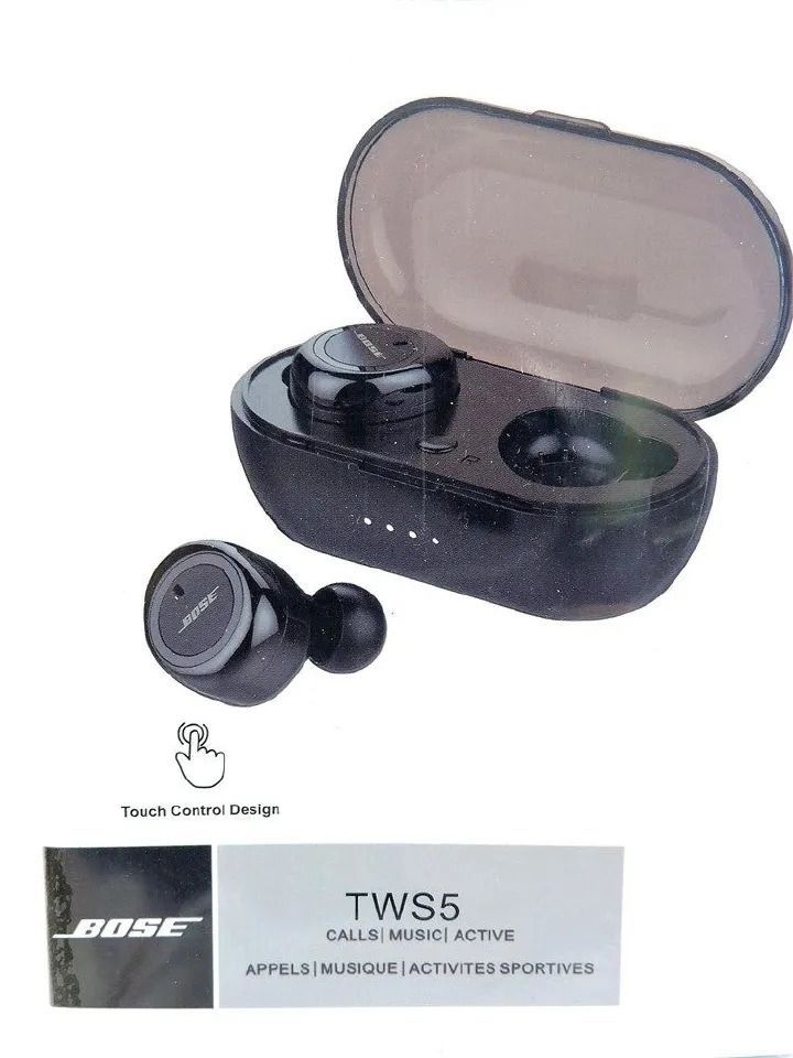 Random Color Original Brand New Bose TWS 5 bluetooth wireless earbuds Bluetooth Earphones TWS5 Wireless Earphones Dual Stereo Bluetooth 5.0 Earbuds Noise Reduction