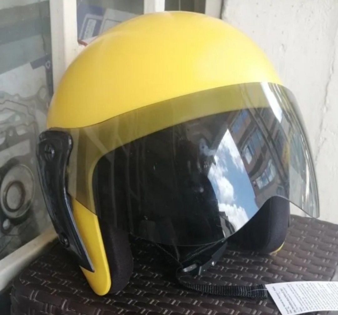Motorcycle half face cover helmets for rider and passenger head protection