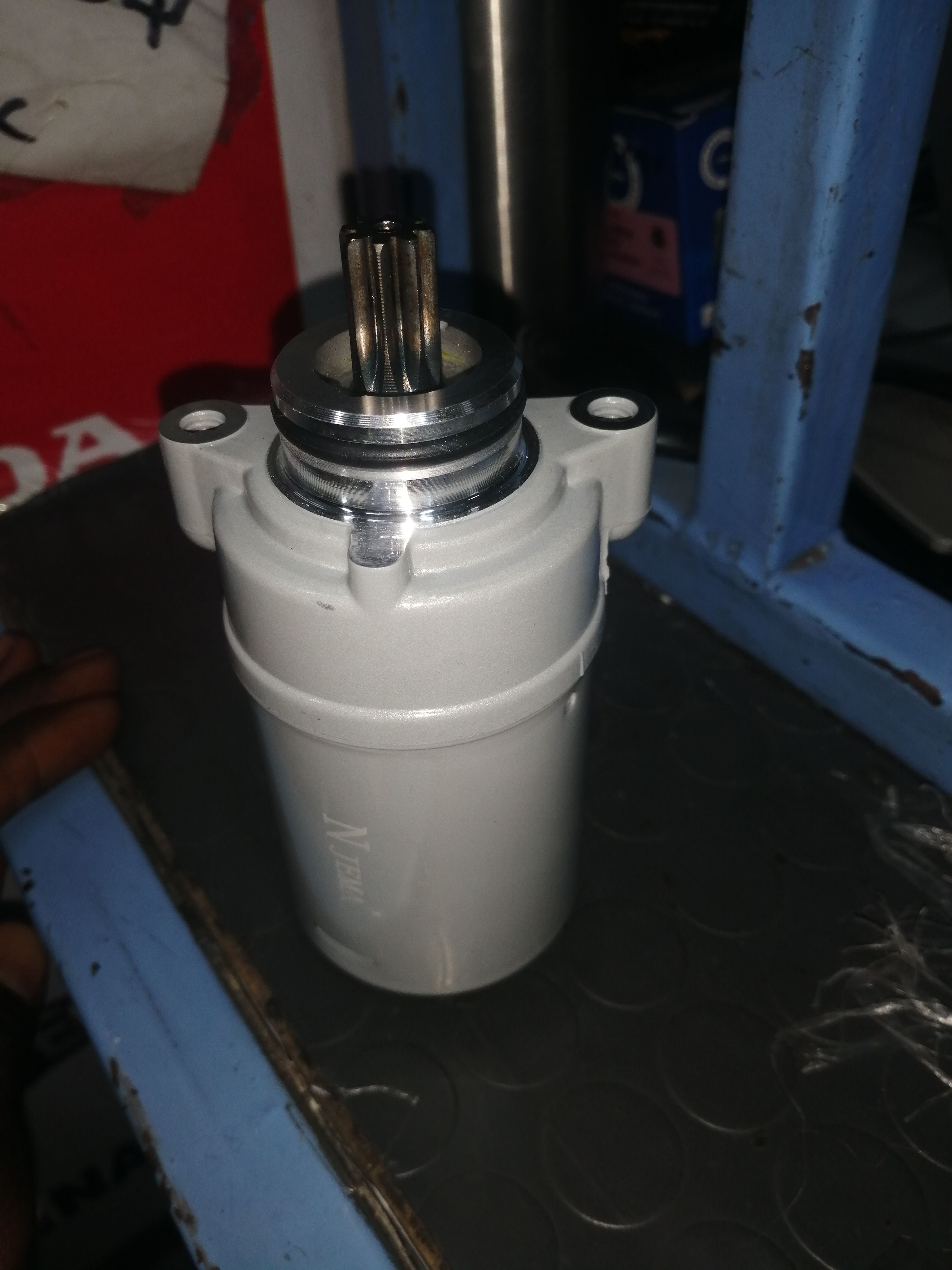 Motorcycle electric motor starter for bm 125 5 gear