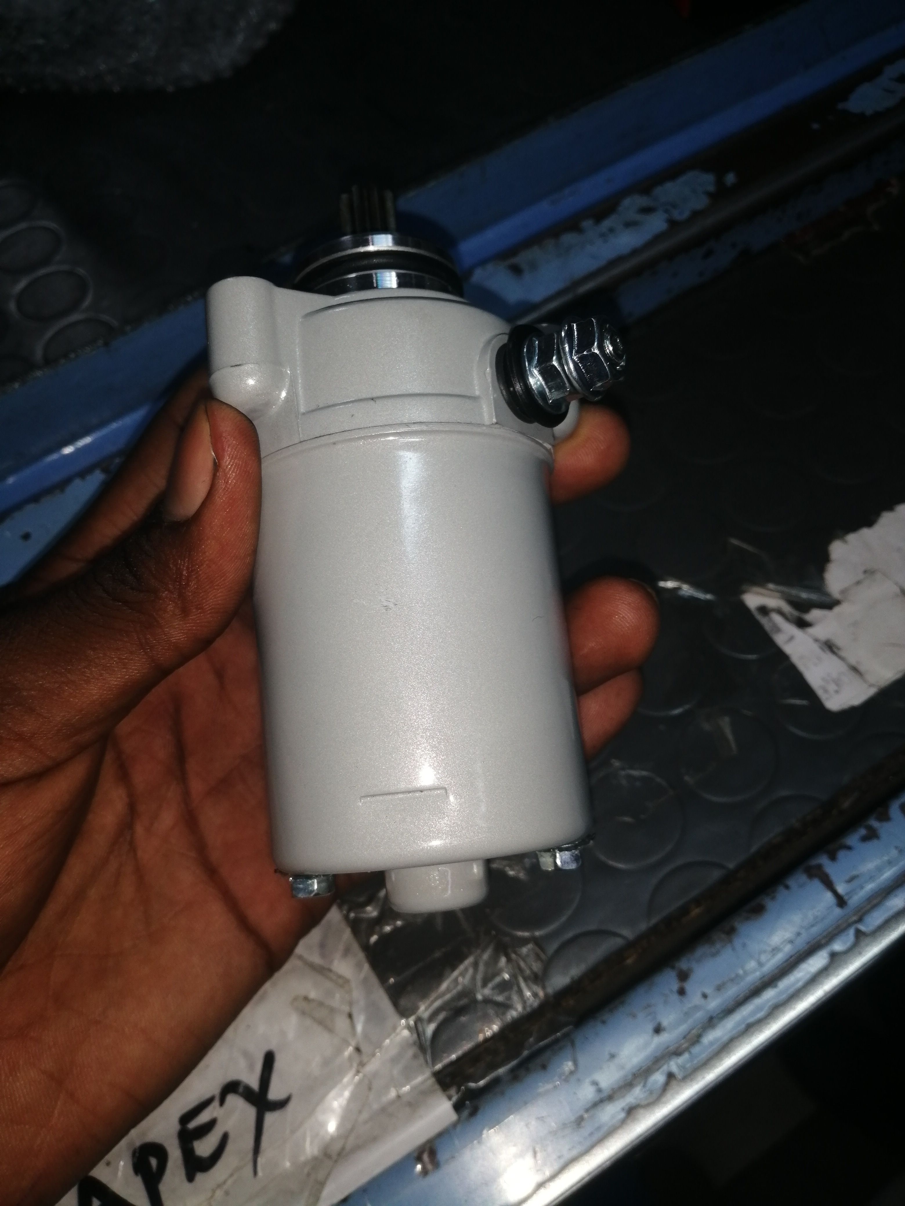 Motorcycle electric motor starter for bm 125 5 gear