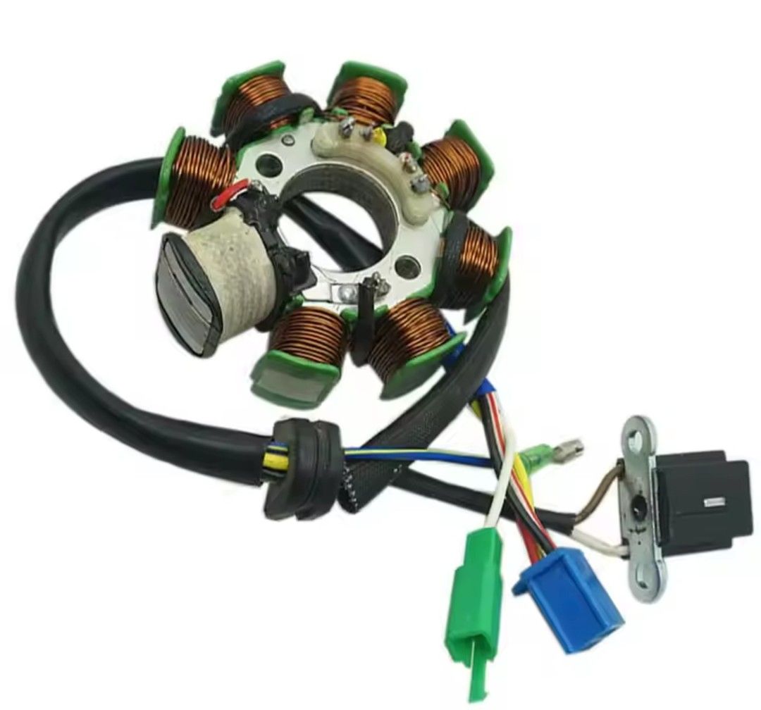 Motorcycle magneto coil for tvs 100, TVs125 hlx motorbike