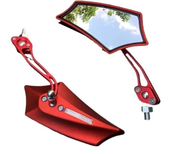 Motorcycle Rearview Mirror Motorcycle Handlebar Rear View Side Mirror Motorcycle Rearview Mirrors Side Mirror Bar End Mirrors Motorbike