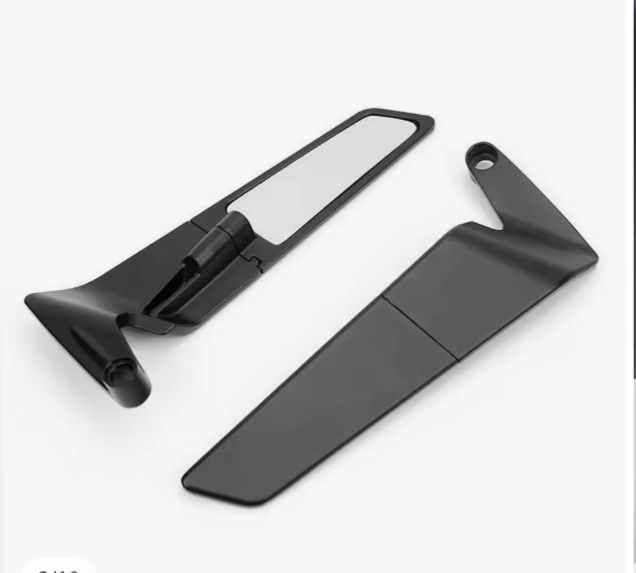 Motorcycle Mirrors Stealth Winglets Mirror Kits Adjustable Mirrors Motorcycle Wing Mirrors
