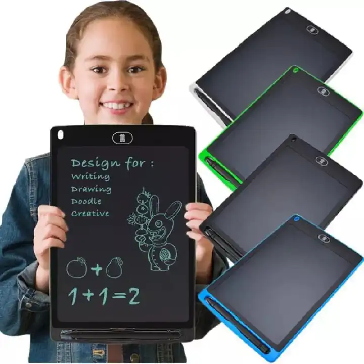 Kids smart writing, drawing board 8.5/12inches Electronic Drawing Board LCD Screen Writing Digital Graphic Tablet. PLS WATCH THE VIDEO BELOW