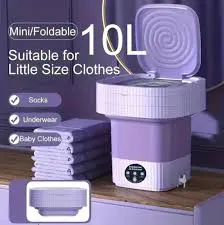 10litre Collapsible mini washing machine with dryer