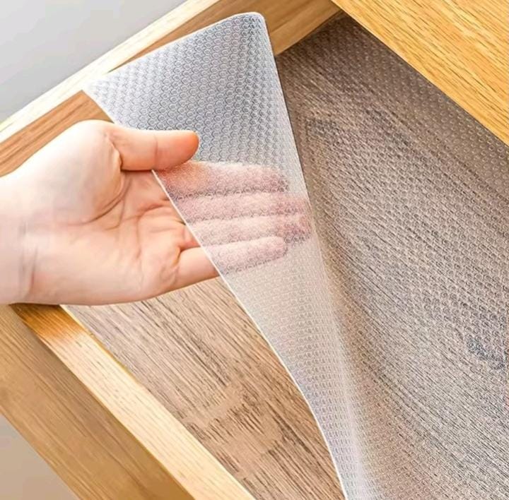 Waterproof Transparent Drawer Mats – Oil-Proof, Moisture-Resistant Cabinet & Wardrobe Liners – Multi-Purpose Protective Place Mats for Kitchen, Drawers, Shelves & Shoe Racks