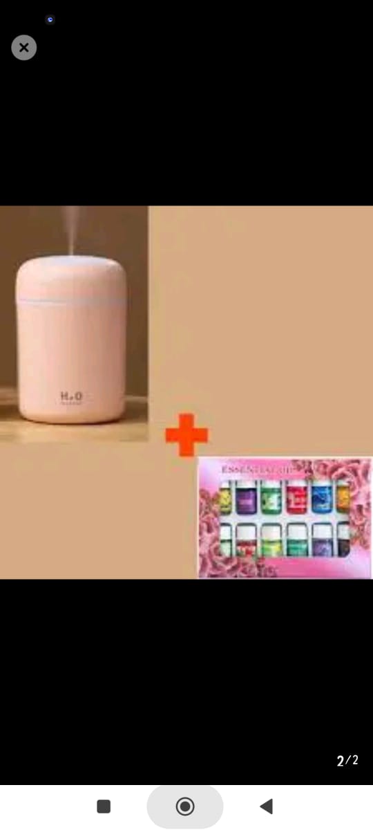 USB Nordic Humidifier Aromatherapy Humidifier With LED Light Air Freshener Aromatherapy Diffuser + 12pcs Essential Oils Set