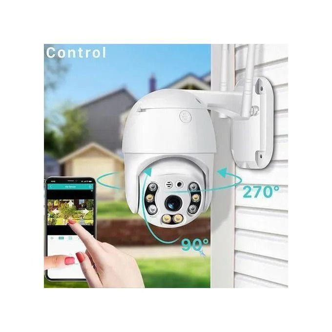 WIRELESS DAY AND NIGHT VISION OUTDOOR SMART WIFI IP CCTV SECURITY CAMERA 360 PTZ