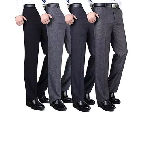 Fashion 4 Pack Turkey Men's Formal Official Trousers provide a versatile and stylish solution for the modern man's wardrobe size 30,32,34,36,38,40,42 color as shown in the picture.
