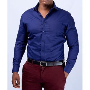 Fashion Official Shirt For Men- Long Sleeved- Long Sleeved is a timeless piece that combines style, comfort, and versatility. Crafted from high-quality fabric, it ensures breathability and comfortabil