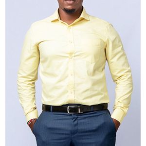 Fashion Official Shirt For Men- Long Sleeved- Long Sleeved is a timeless piece that combines style, comfort, and versatility. Crafted from high-quality fabric, it ensures breathability and comfortabil