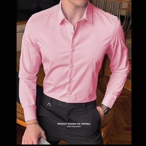 Fashion Official Shirt For Men- Long Sleeved- Long Sleeved is a timeless piece that combines style, comfort, and versatility. Crafted from high-quality fabric, it ensures breathability and comfortabil