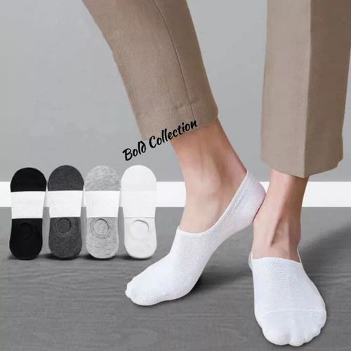 Fashion  6 pairs Invisible No Show Non-slip Liner Socks are the perfect solution for those who value comfort and style without compromising on practicality.