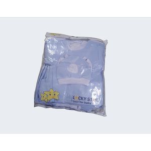 Lucky Star 11 Pieces Unisex New Born Baby Receiving Set is the perfect starter kit for new parents, providing all the essentials to keep your baby comfortable, cozy, and stylish