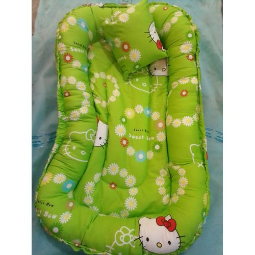 CLEARANCE OFFER Baby Nest & Co-sleeper Foldable + Pillow+ Net Assorted Prints- This cozy and versatile baby nest is designed to provide a safe, comfortable sleep coming both boys theme and girls theme