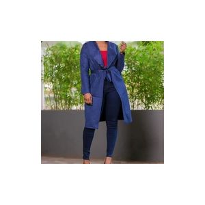 Fashion NEW arrival Cover-Ups / Kimono made from high quality cotton   - Ladies Trench Coat. designed for both style and comfort.  It offers a lightweight and breathable feel,