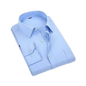 Fashion 5Pcs Men’s Official Long Sleeve Slim Fit Shirt Set – Premium Formal Shirts with Button Cuffs, Modern Tailored Design, Breathable Fabric, and Versatile Colors for Office Wear, Business Meetings