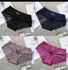 6-Piece Set of High-Quality Sexy Silky Seamless Panties – Comfortable & Invisible Underwear for Everyday Wear