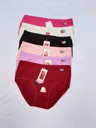 A D pure cotton Fashion Style 6-Piece Pure Cotton Seamless Ladies Panties – Breathable & Comfortable Underwear for Everyday Wear