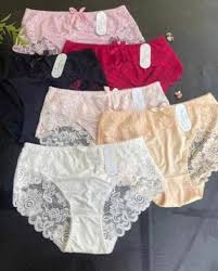 A D pure cotton Fashion Style 6-Piece Pure Cotton Seamless Ladies Panties – Breathable & Comfortable Underwear for Everyday Wear