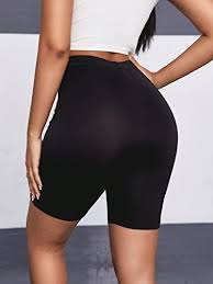 Fashion High-Waist Soft Cotton Stretch Ladies Biker Shorts – Comfortable & Versatile Tights for Everyday Wear