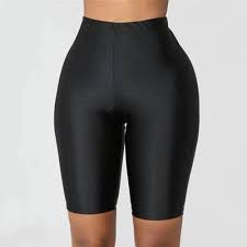 Fashion High-Waist Soft Cotton Stretch Ladies Biker Shorts – Comfortable & Versatile Tights for Everyday Wear