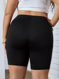 Fashion High-Waist Soft Cotton Stretch Ladies Biker Shorts – Comfortable & Versatile Tights for Everyday Wear