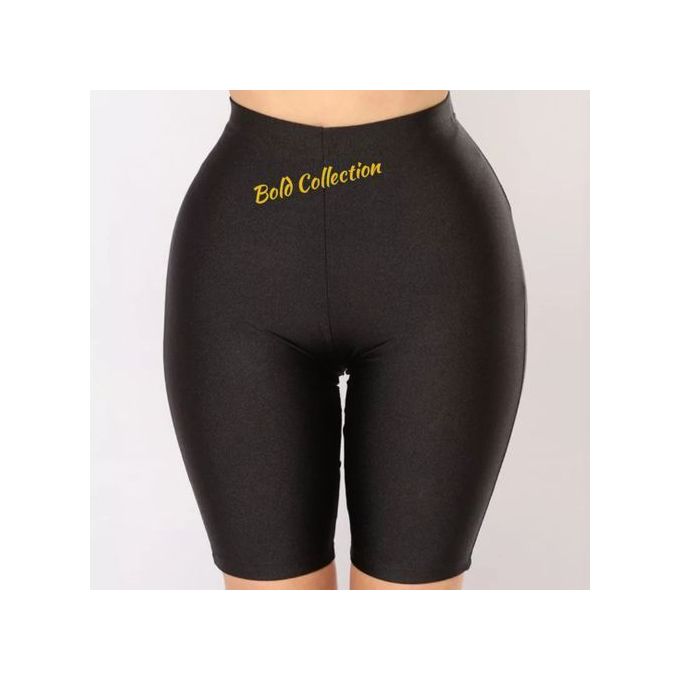 Fashion High-Waist Soft Cotton Stretch Ladies Biker Shorts – Comfortable & Versatile Tights for Everyday Wear
