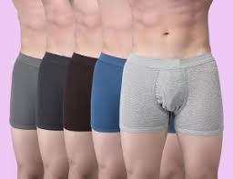 Fashion 6Pcs Pure Cotton Checked Men's Boxers – Breathable & Comfortable Everyday Underwear