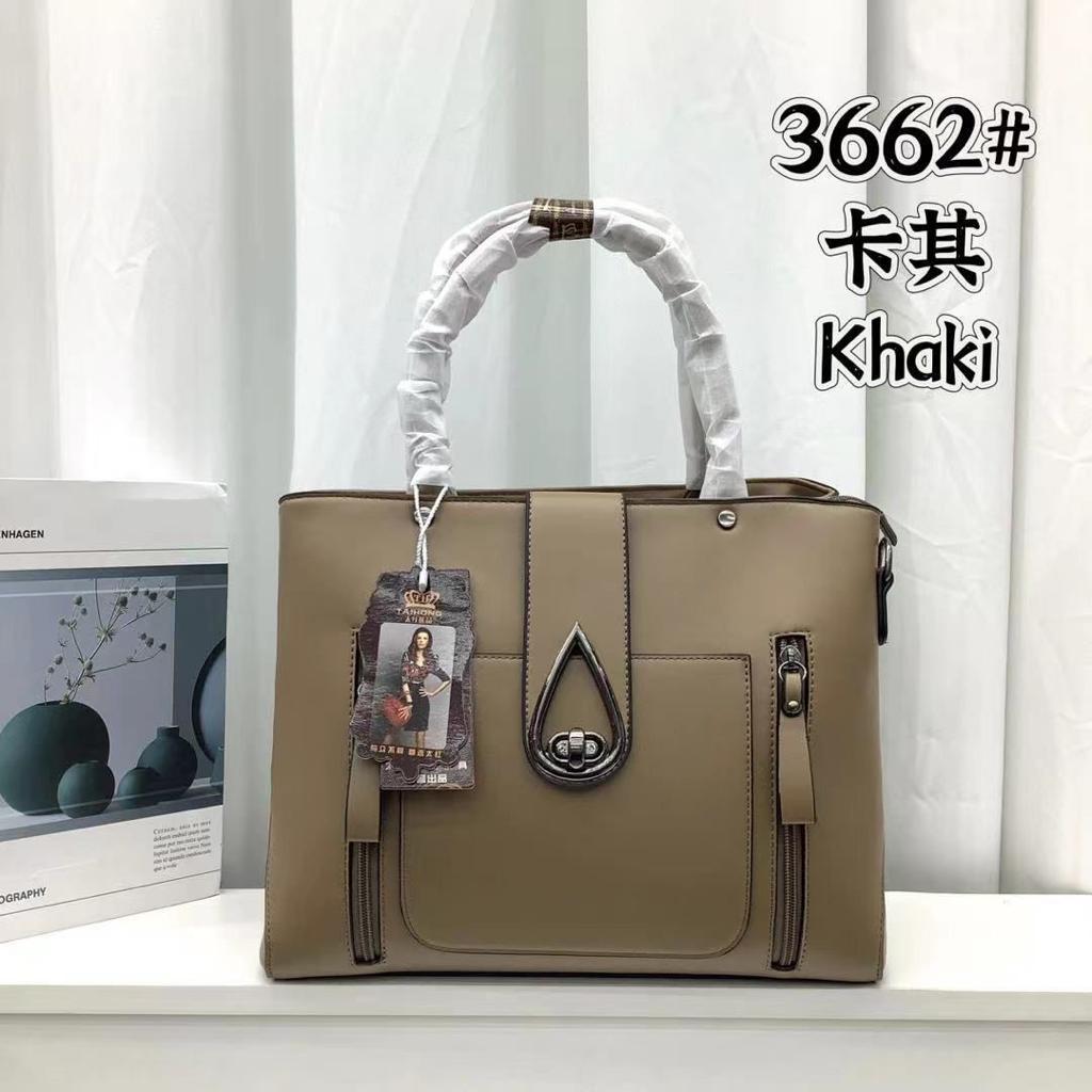 Taihong Women's Handbag – Croco Design White PU Leather Shoulder Bag with Golden Embellished Metal, 2 Compartments & Front Pocket for Everyday Style